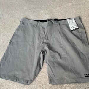 Billabong Light Gray Casual Shorts